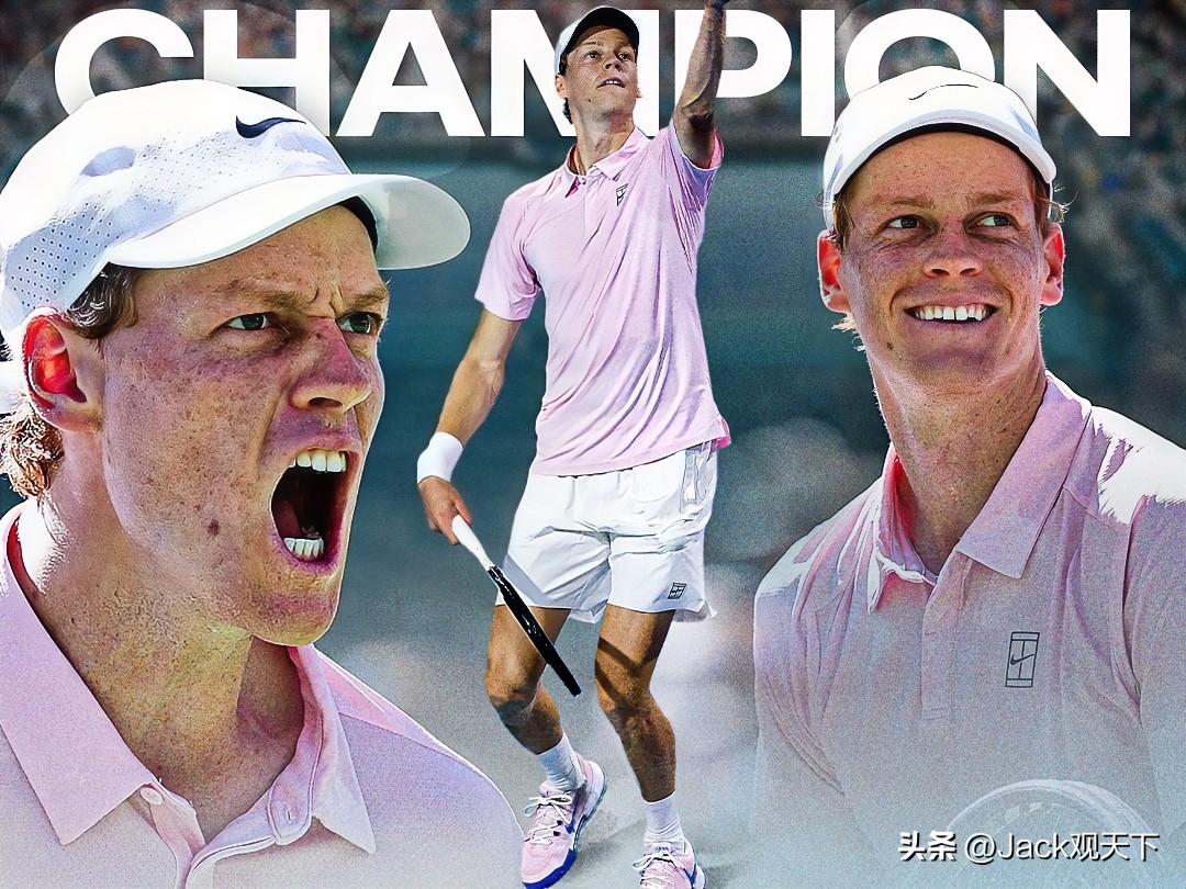 辛纳夺得阳光双冠🏆，与阿卡冠军积分缩小至1190分，最快在蒙特卡洛站登顶！
