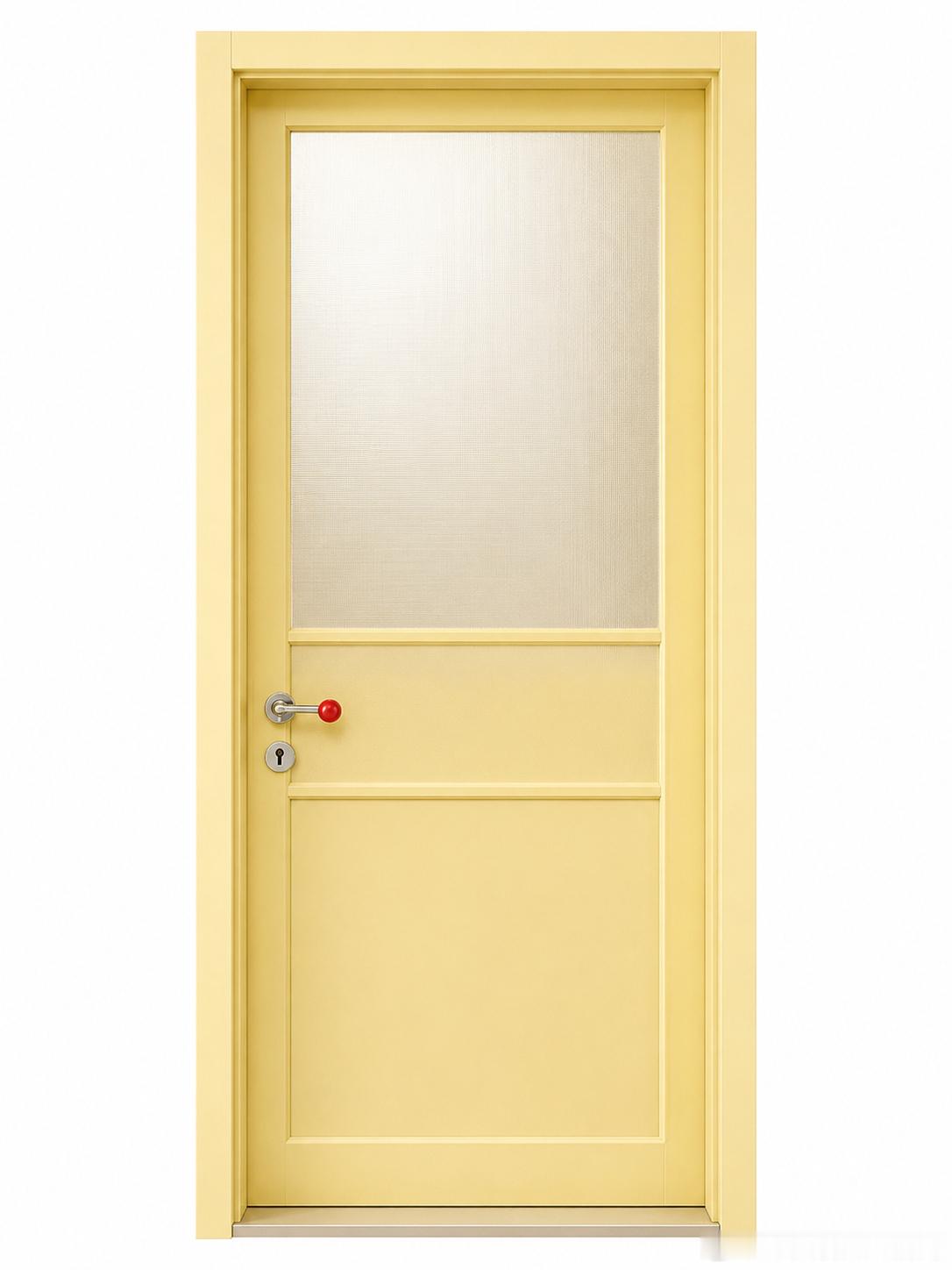 【第186扇🚪】最后装修的时候还是选择了奶黄色！吼吼看 