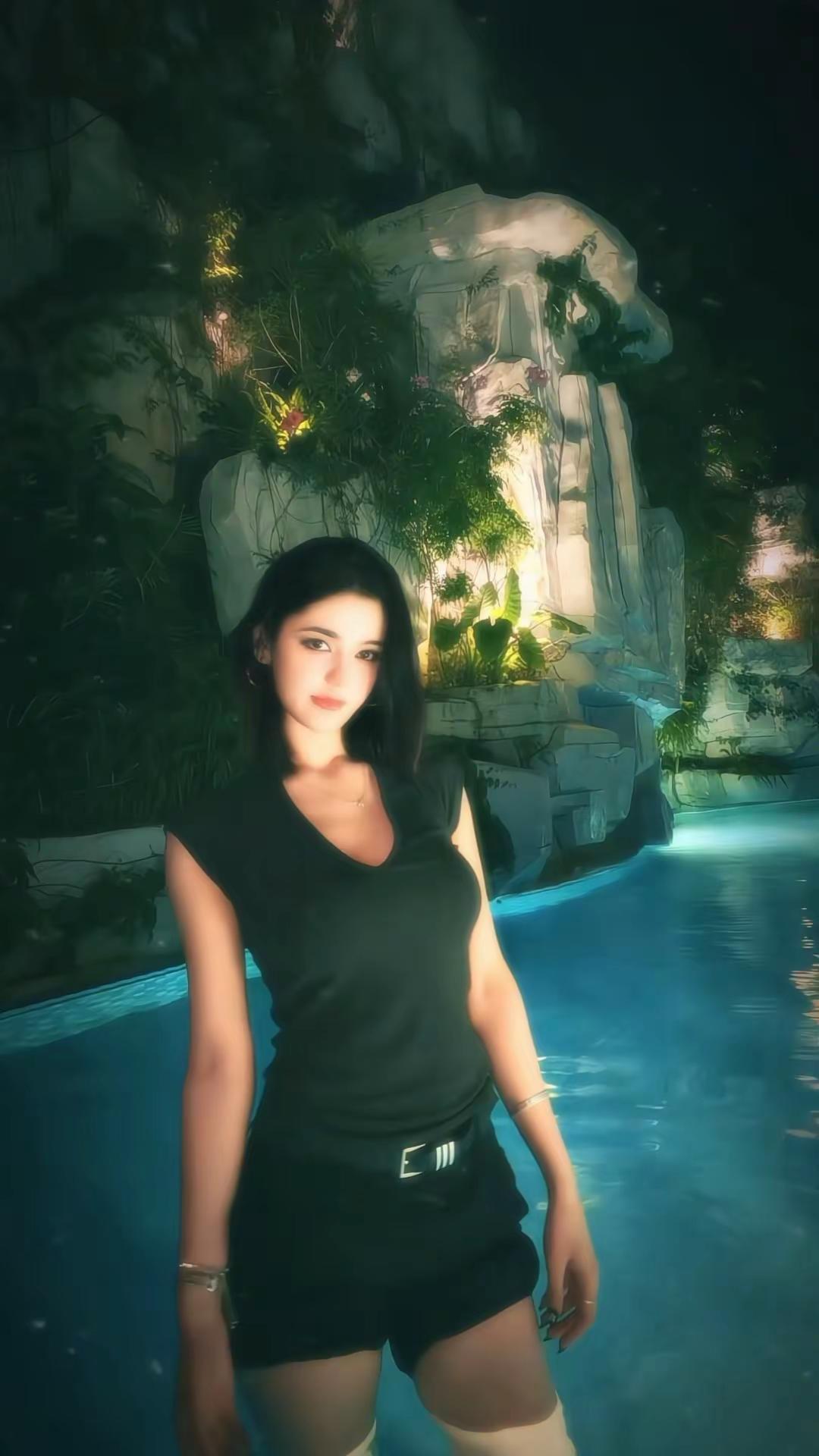 直视我告诉我湿发