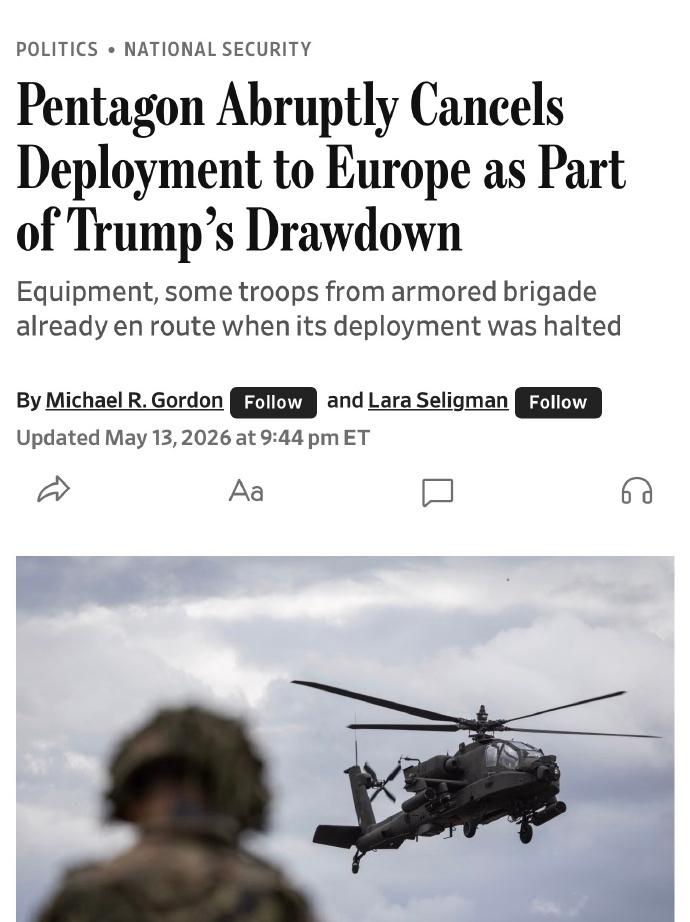 美国陆军近日因预算缺口问题，突然叫停了向波兰部署第一骑兵师第2装甲旅战斗队的计划
