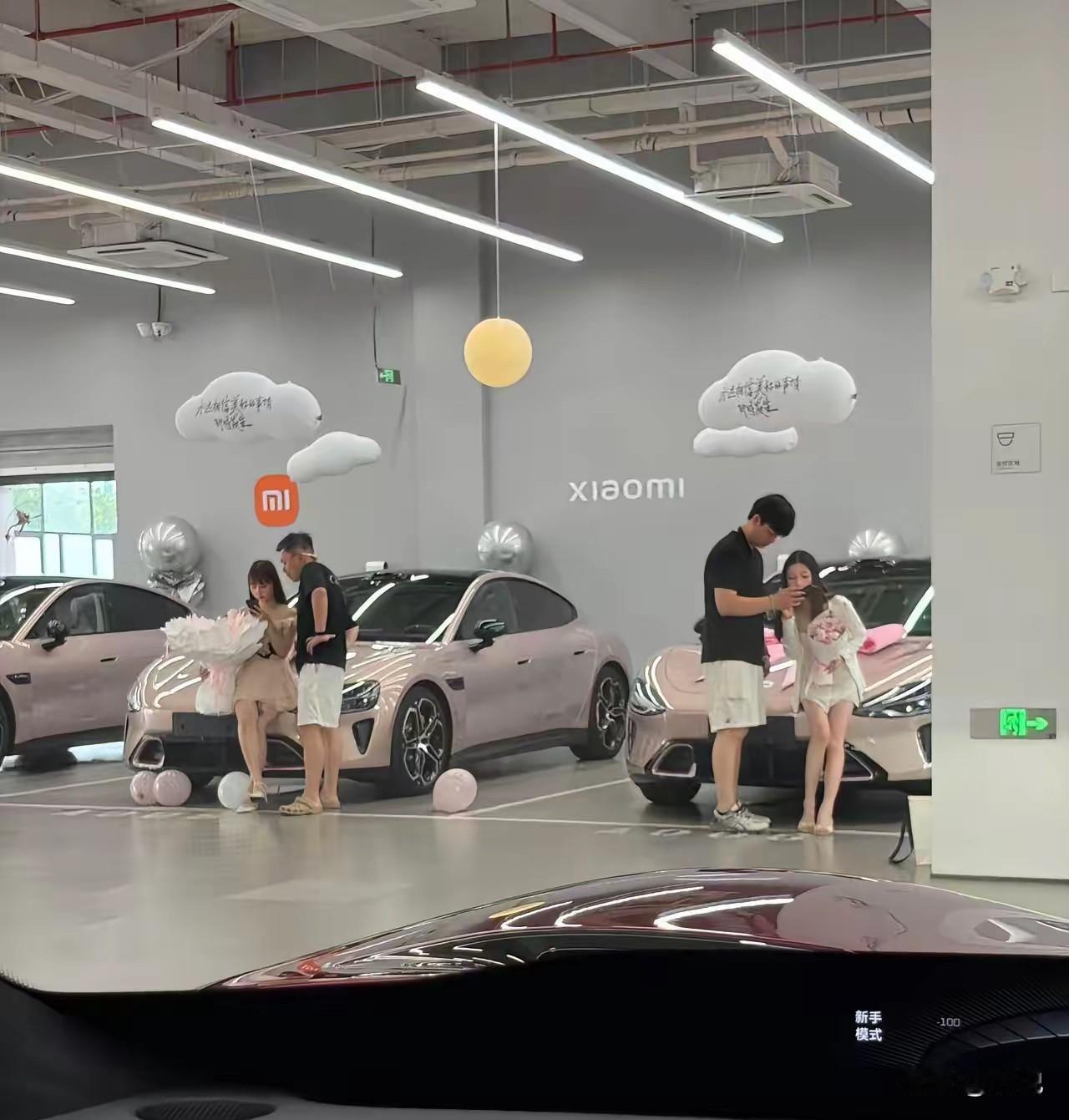 女生都特别喜欢小米的车子啊