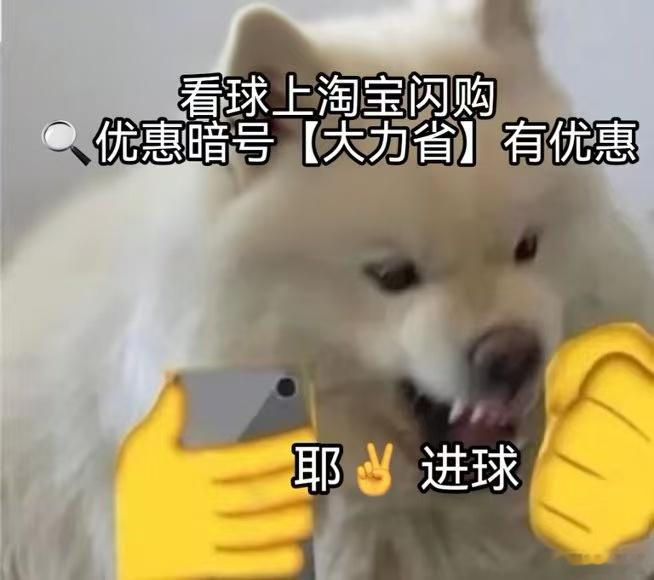 看球上淘宝闪购点外卖更优惠别家球迷紧盯进球，咱们全程蹲马宁出牌，不愧是卡牌大师！