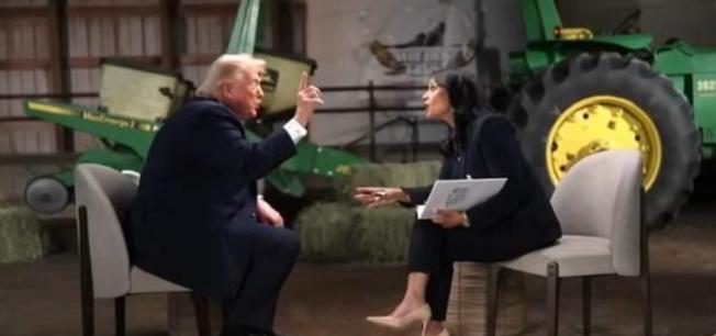 特朗普摔麦离场，中美共同的敌人出现了！

6月7日，特朗普接受NBC采访的画面火