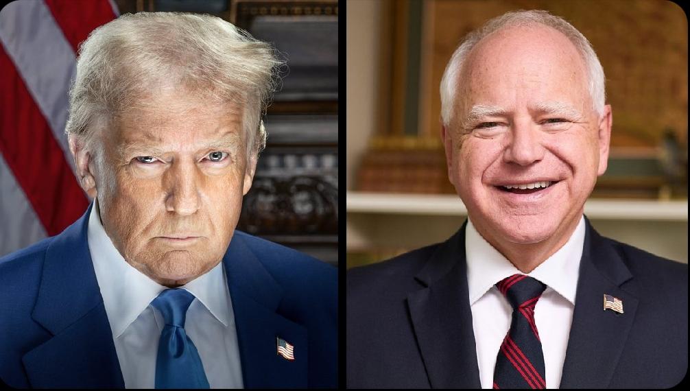 新闻快讯—— 特朗普总统称蒂姆·瓦尔兹是一名“品行不端的州长”。