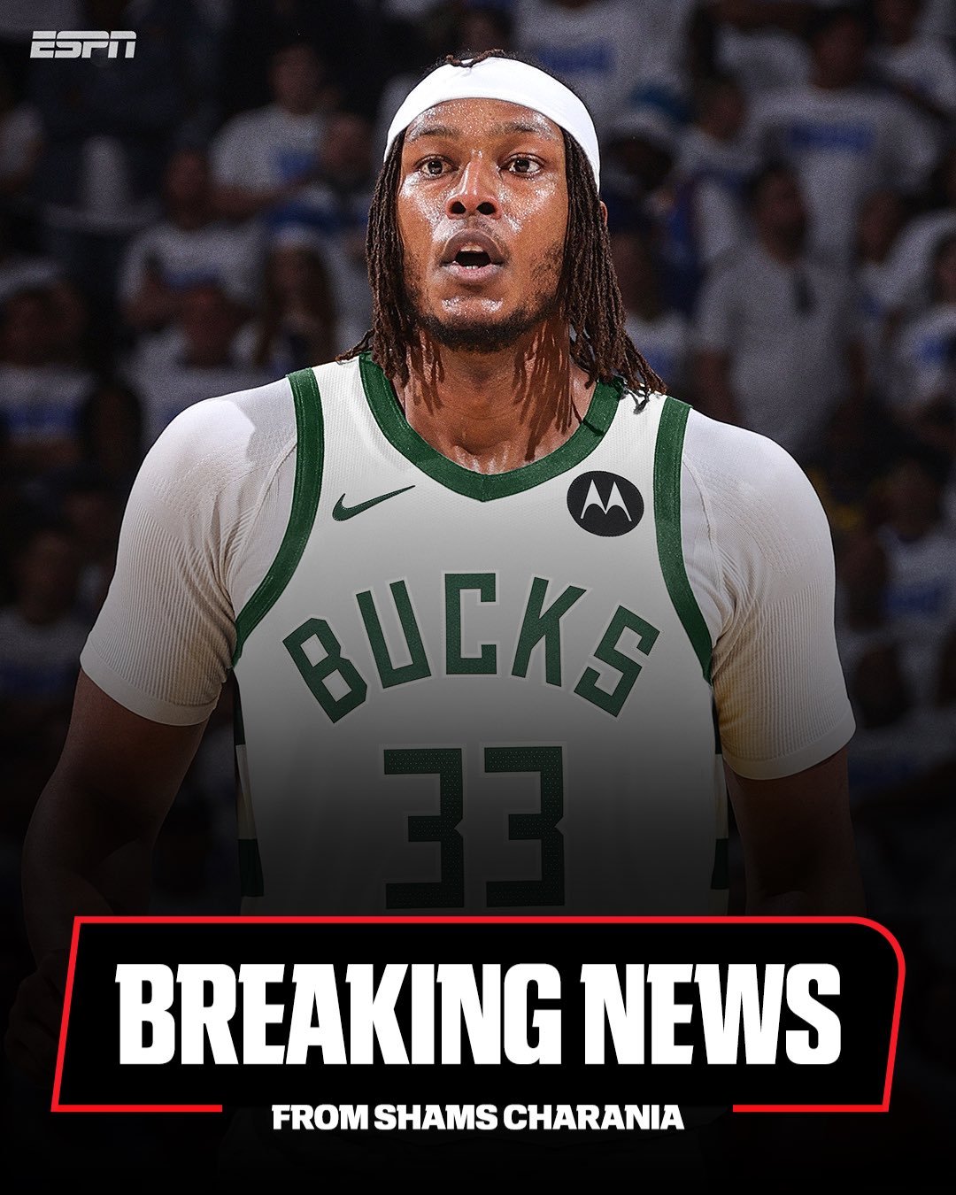 Shams：迈尔斯-特纳4年1.07亿去雄鹿，结束10年步行者生涯据ESPN名记