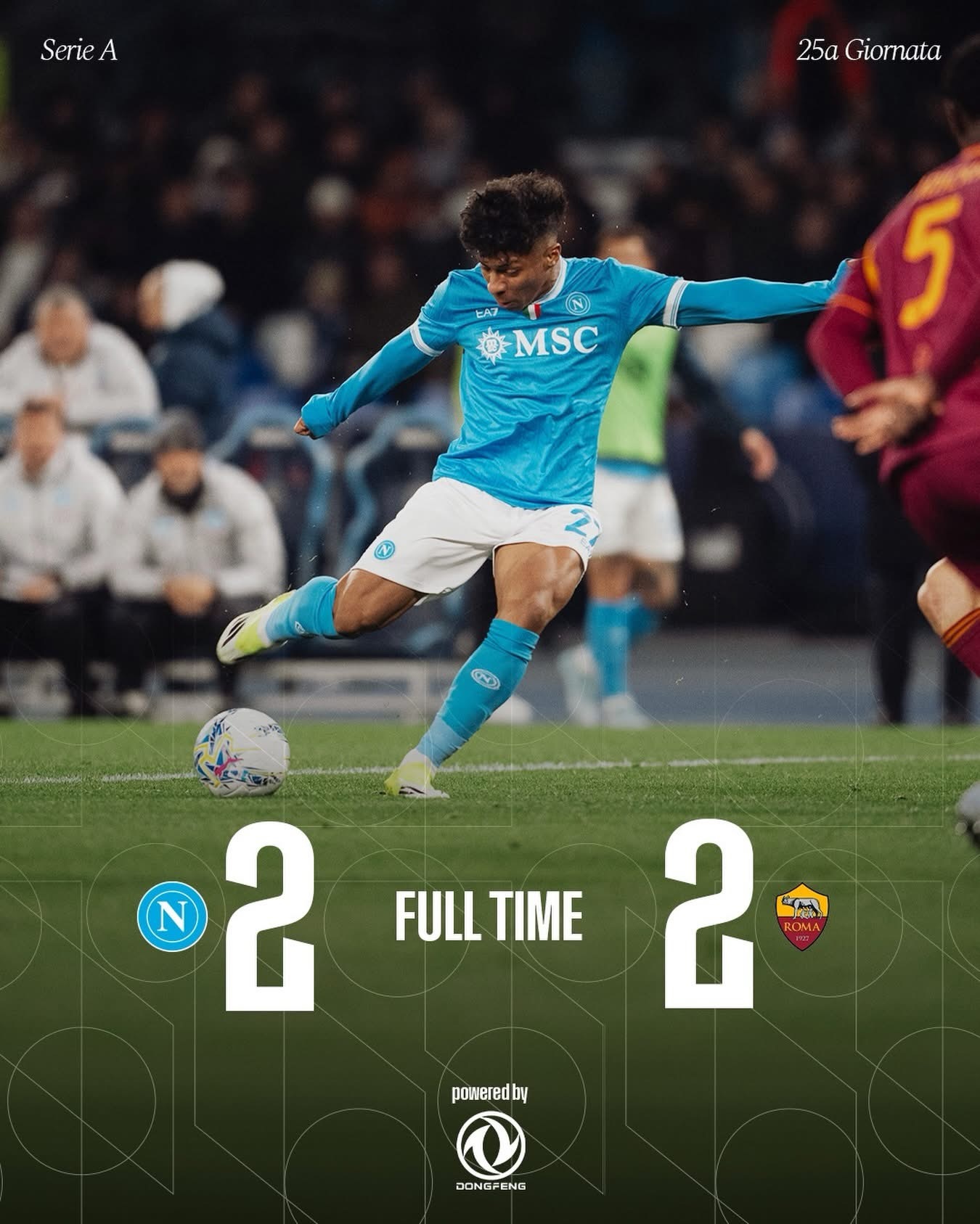 比賽就好似係新兵表演嘅舞台，季中加入羅馬嘅馬倫梅開二度，5場聯賽入5球。羅馬嘅快