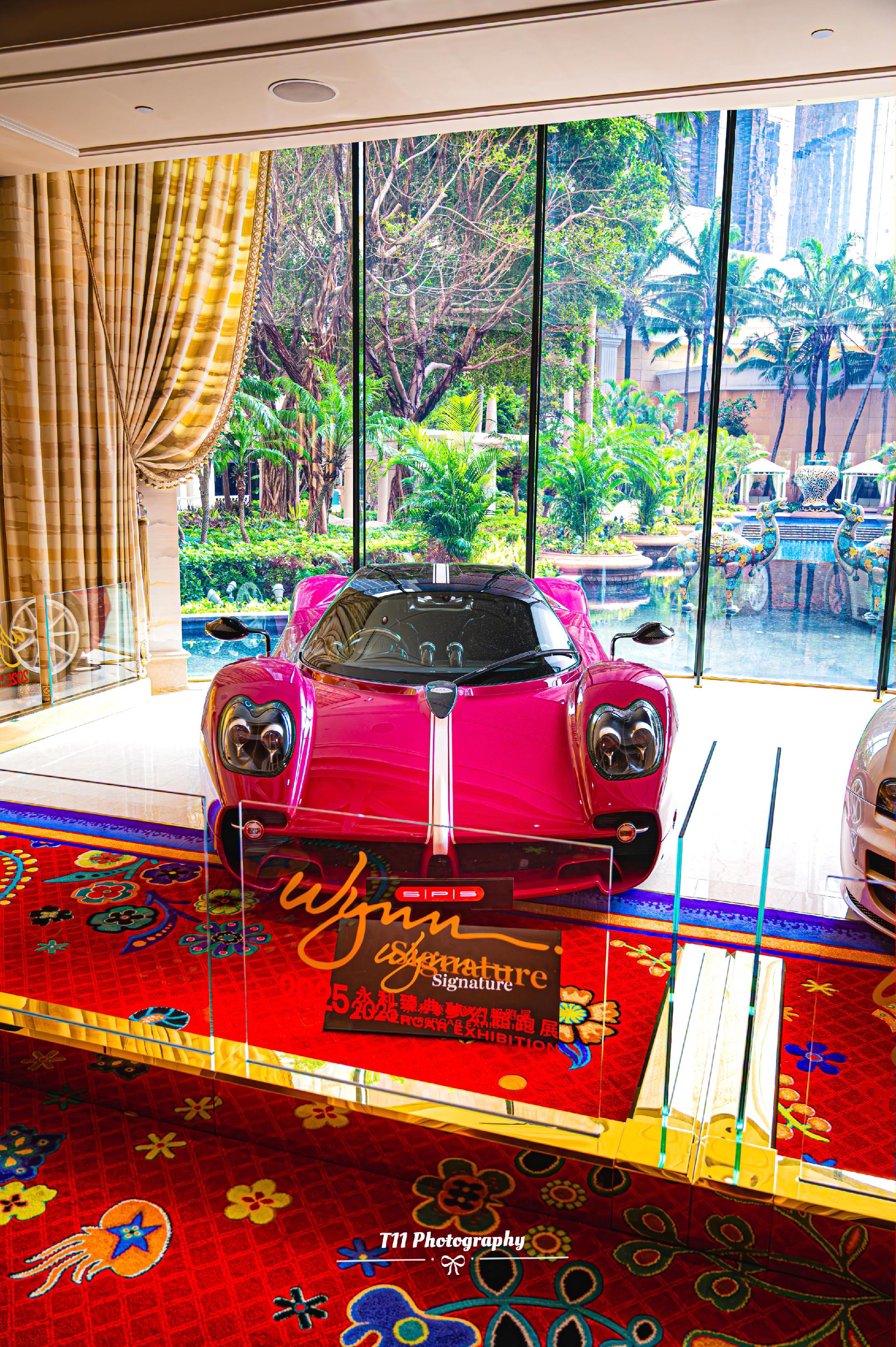 在永利被砸的Utopia.来自香港的粉色Pagani Utopia，独...