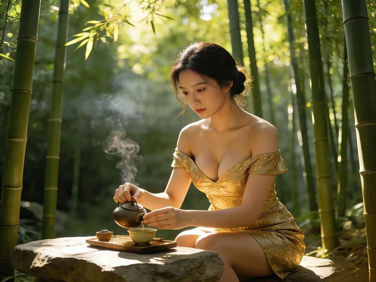 诗（流年）
 作者/月下
 庭前闲坐度流年，
烟火浮生又一年。
不问红尘多少事，