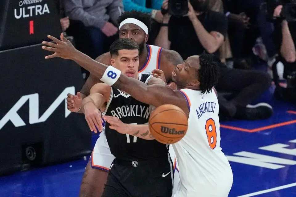 36分狂胜创队史纪录！尼克斯4连胜送篮网10战9败 唐斯28+12统治内线篮球 