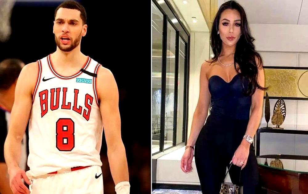 你敢信吗？NBA身家过亿的拉文，身边站的还是他17岁追的高中同班女孩。
 
俩人