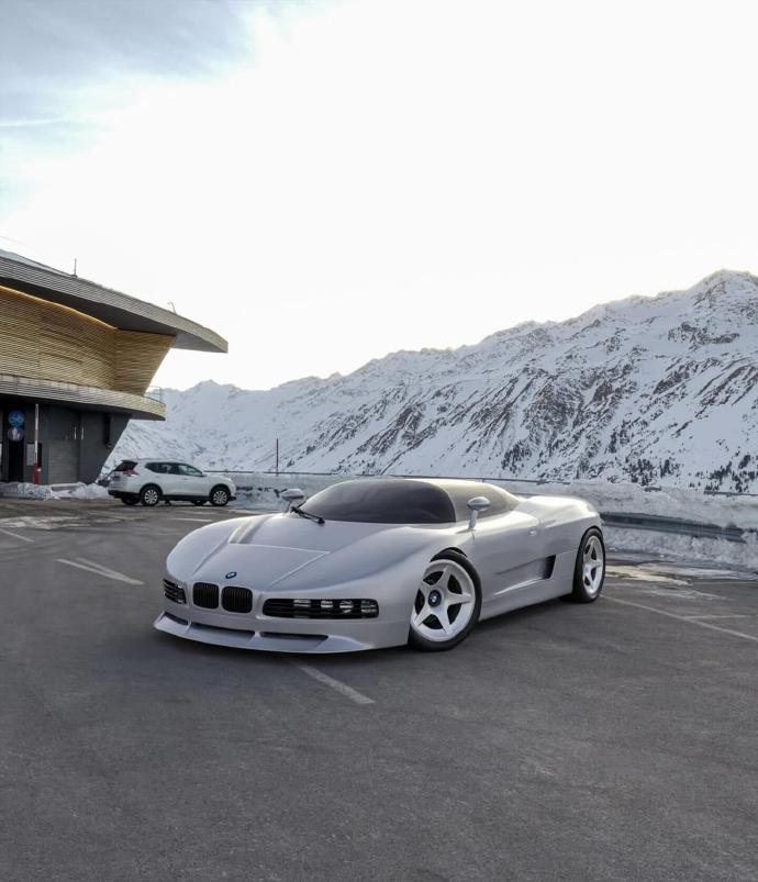 意大利笔触德国心脏—BMW Nazca C2 
