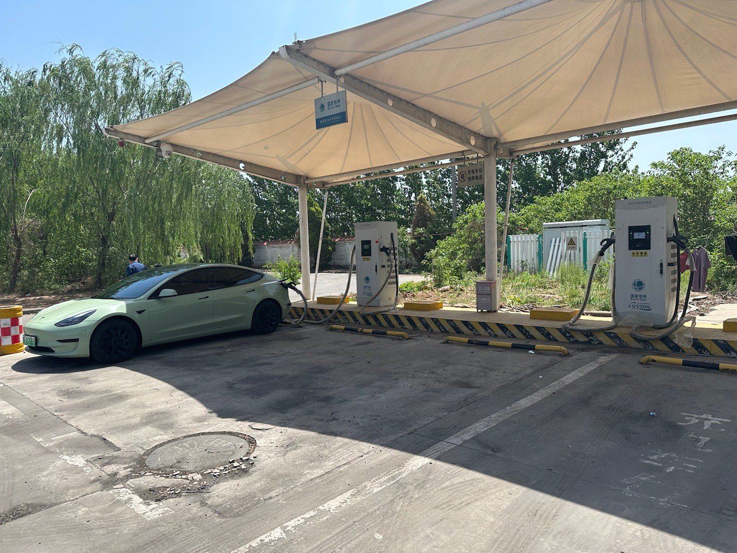第三次充电，其实不充也能到淄博，但为了不断超车，充完更爽一些。  ​​​