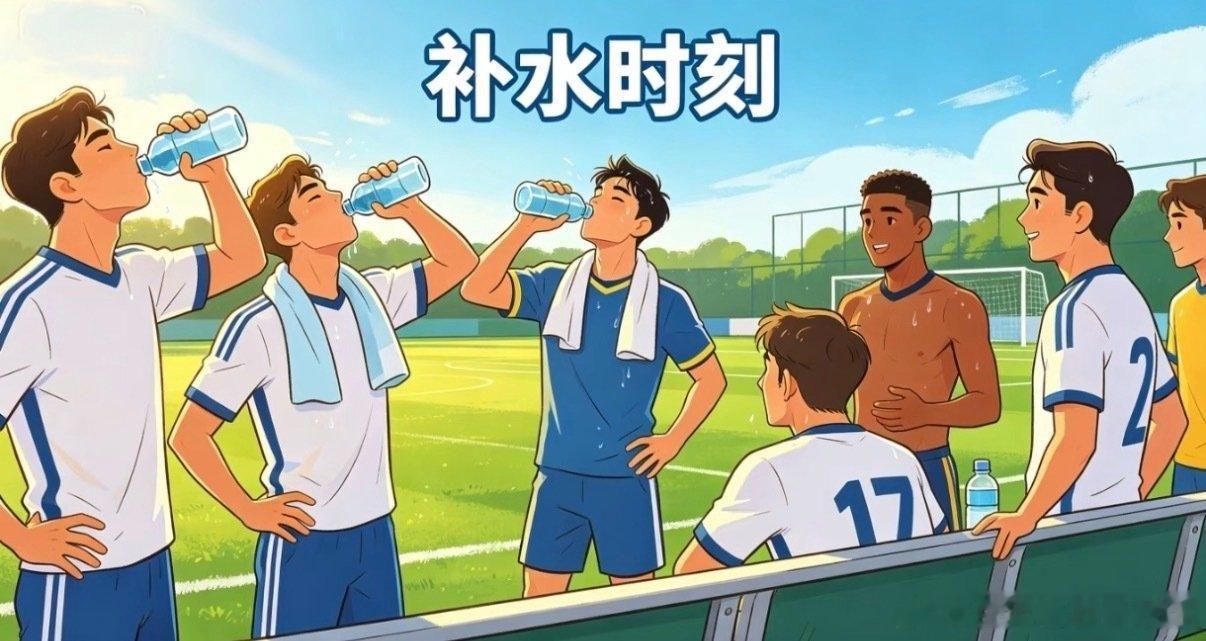 世界杯补水背后的亿元生意 2026世界杯的强制补水暂停，堪称一场披着健康外衣的商