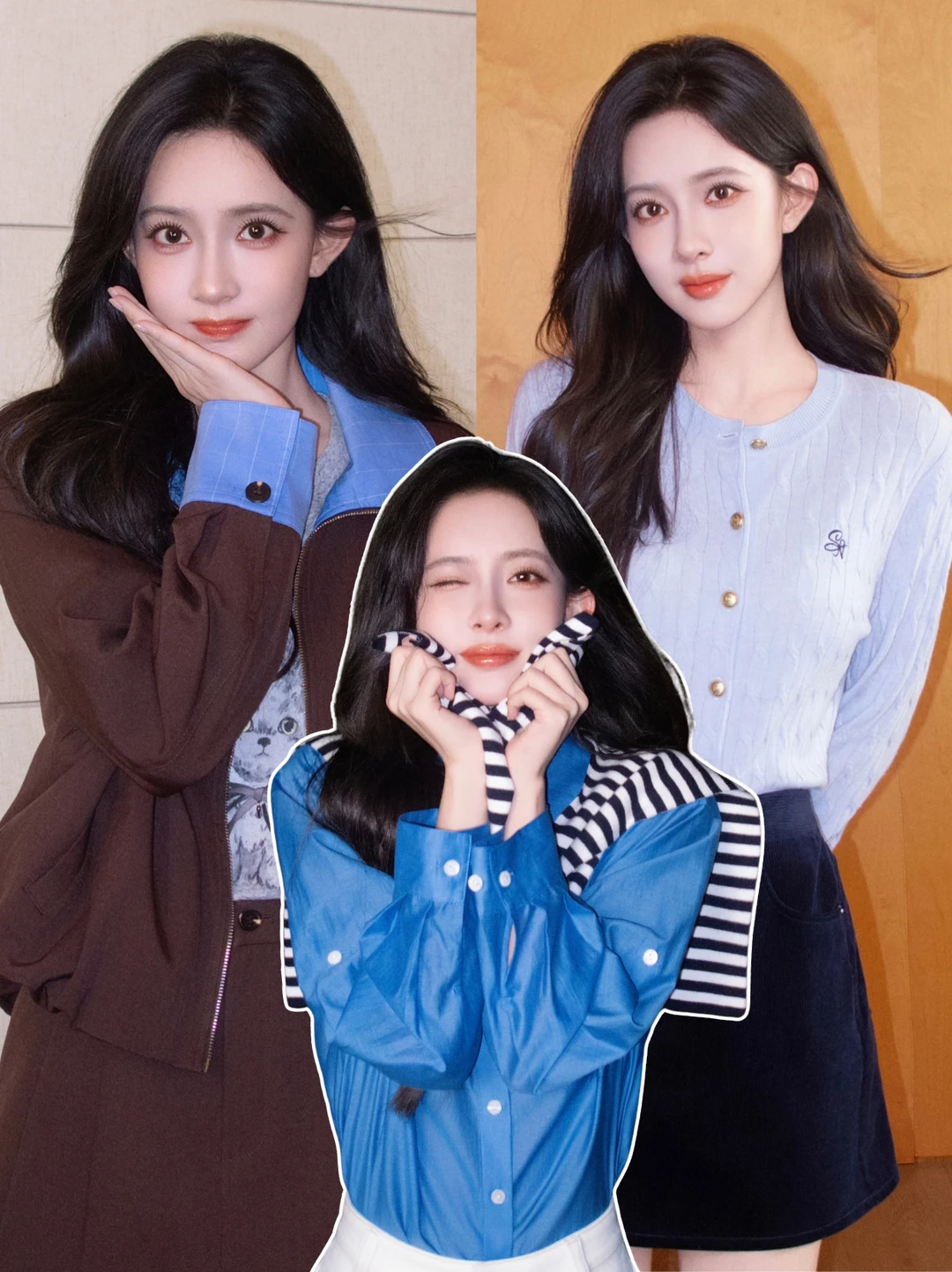 孟子义早秋私服如此美萌💕想看孟姐演现偶！