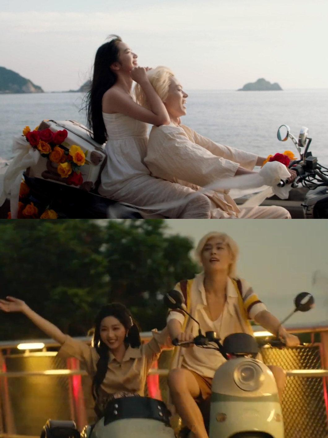 柯淳岳雨婷新剧疑似抄袭 有观众指出柯淳与岳雨婷主演的新剧画面与《溺水小刀》《以你