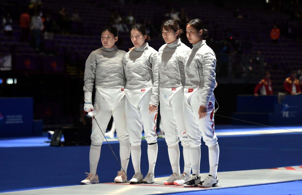 41-45！中国女佩决赛惜败，23年追平历史最佳！
2026年击剑世锦赛女子佩剑