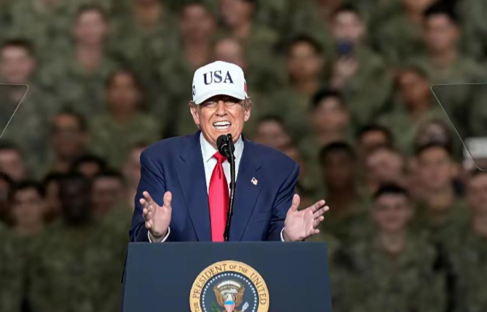 老特的红色身份是不是快暴露了？

特朗普在访日期间，在美国海军横须贺基地 “乔治