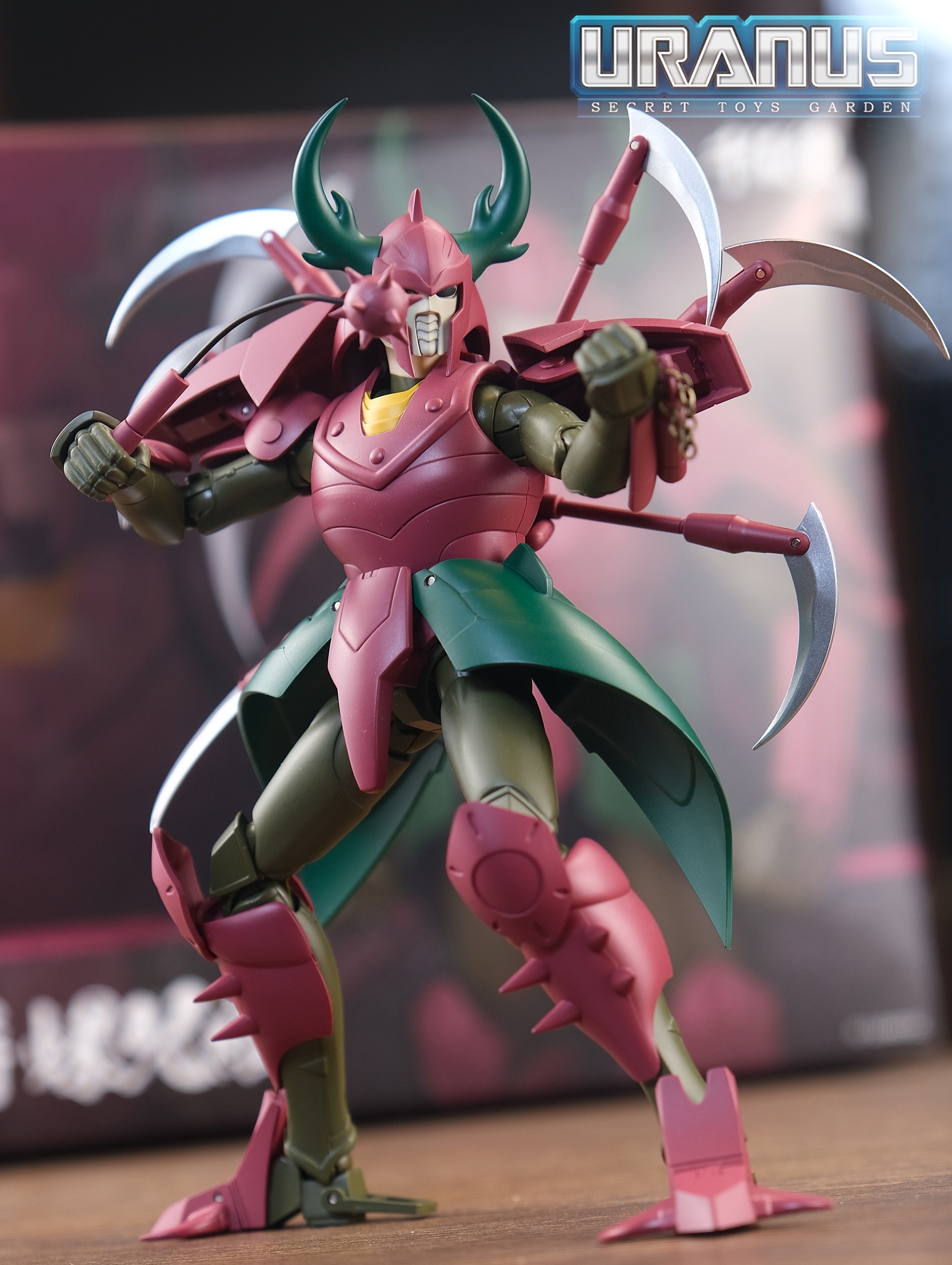 千值练 魔神坛斗士 四魔将 幻魔将 螺呪羅/拉鸠拉 Rajura，还是一样的好看