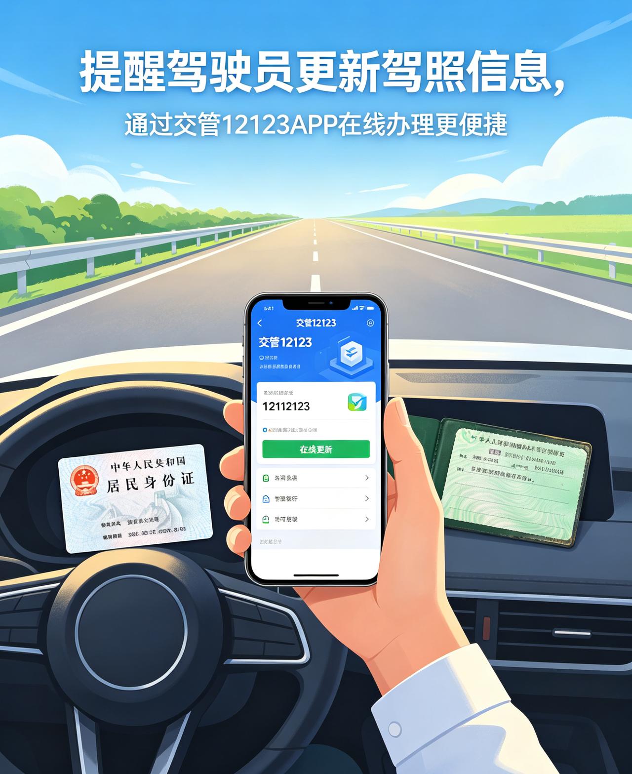 70、80后注意！[微风]
换长期身份证后，
驾照必须同步更新，别吃亏
 
不少