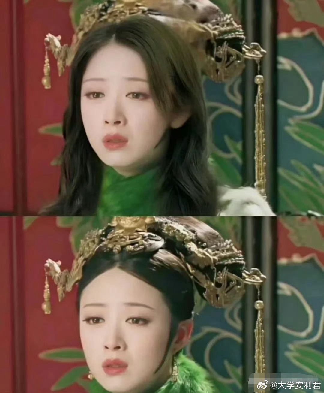 怪不得学校看不惯披头散发的。 