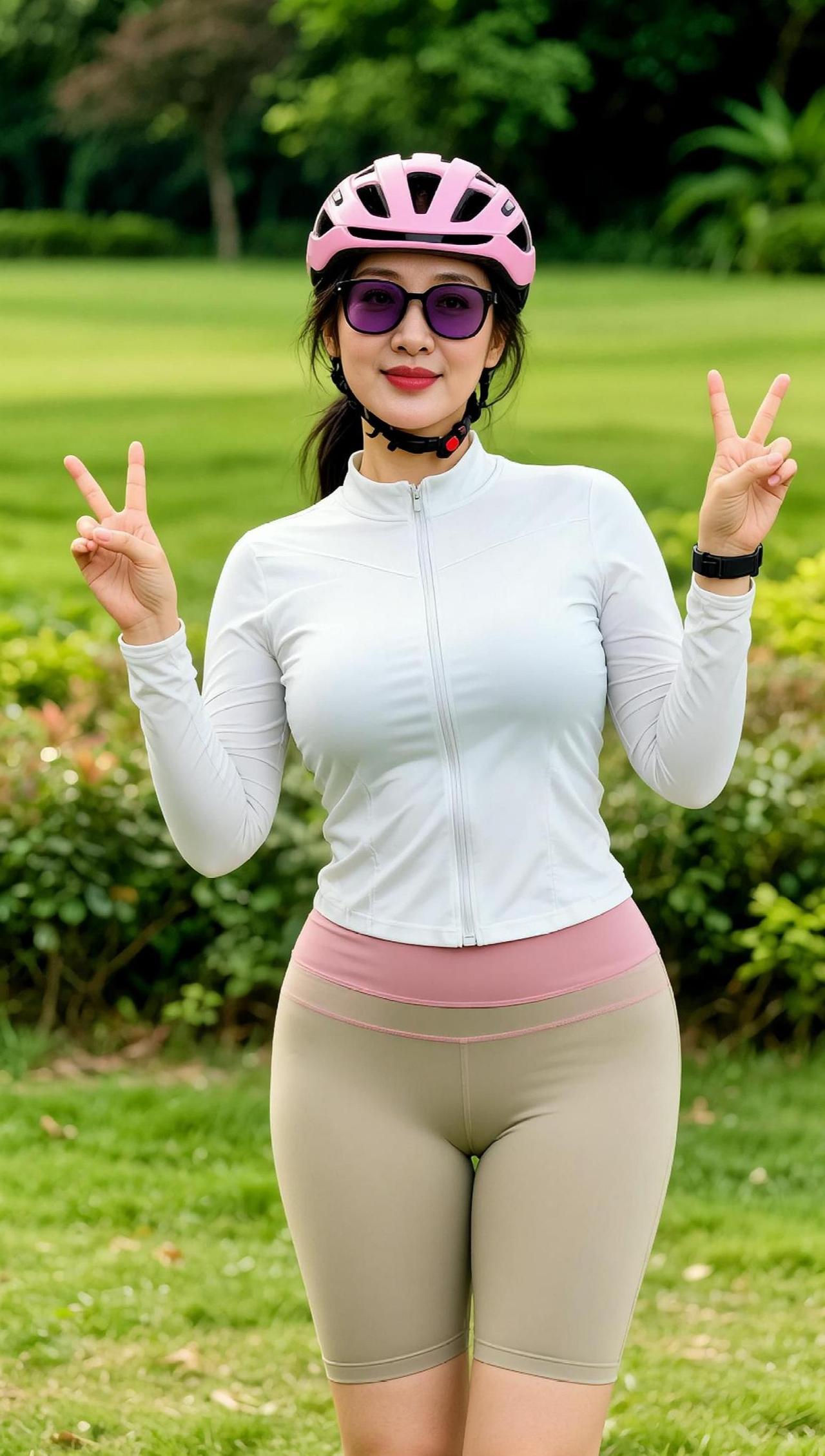 AI富态瑜伽写真 抖音ai创作 毕业照 集训 艺考