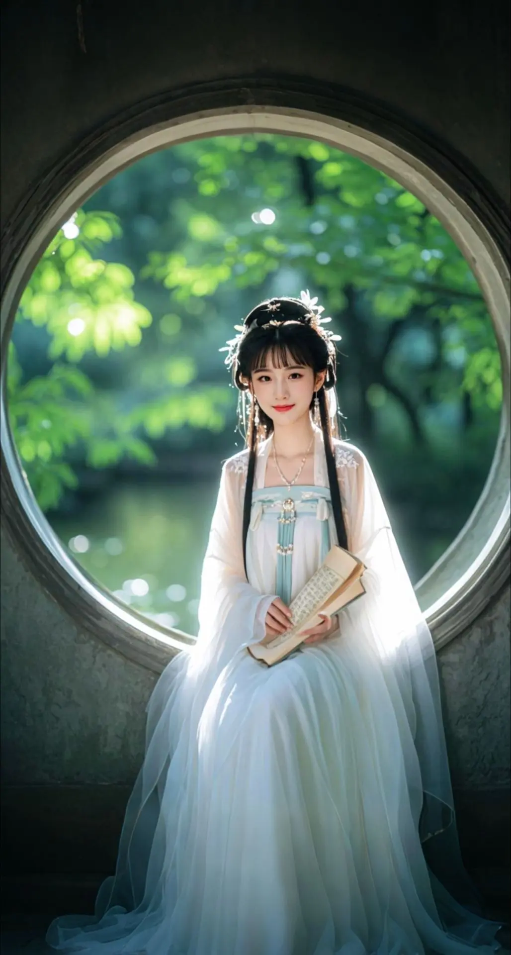 AI扩图 AI诗意胶片仙子