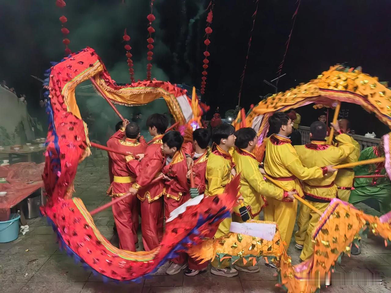 晒图笔记大赛每年的正月，是乡亲们回到家乡的日子，也是家乡非物质文化遗产-《五龙下