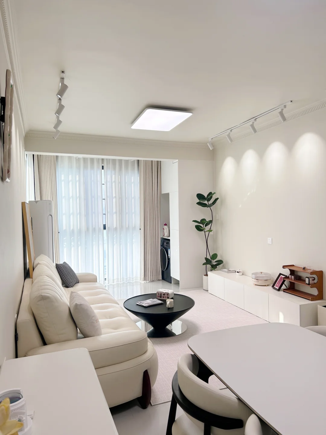 60㎡自装奶油风💡 邻居以为我换了大房子
