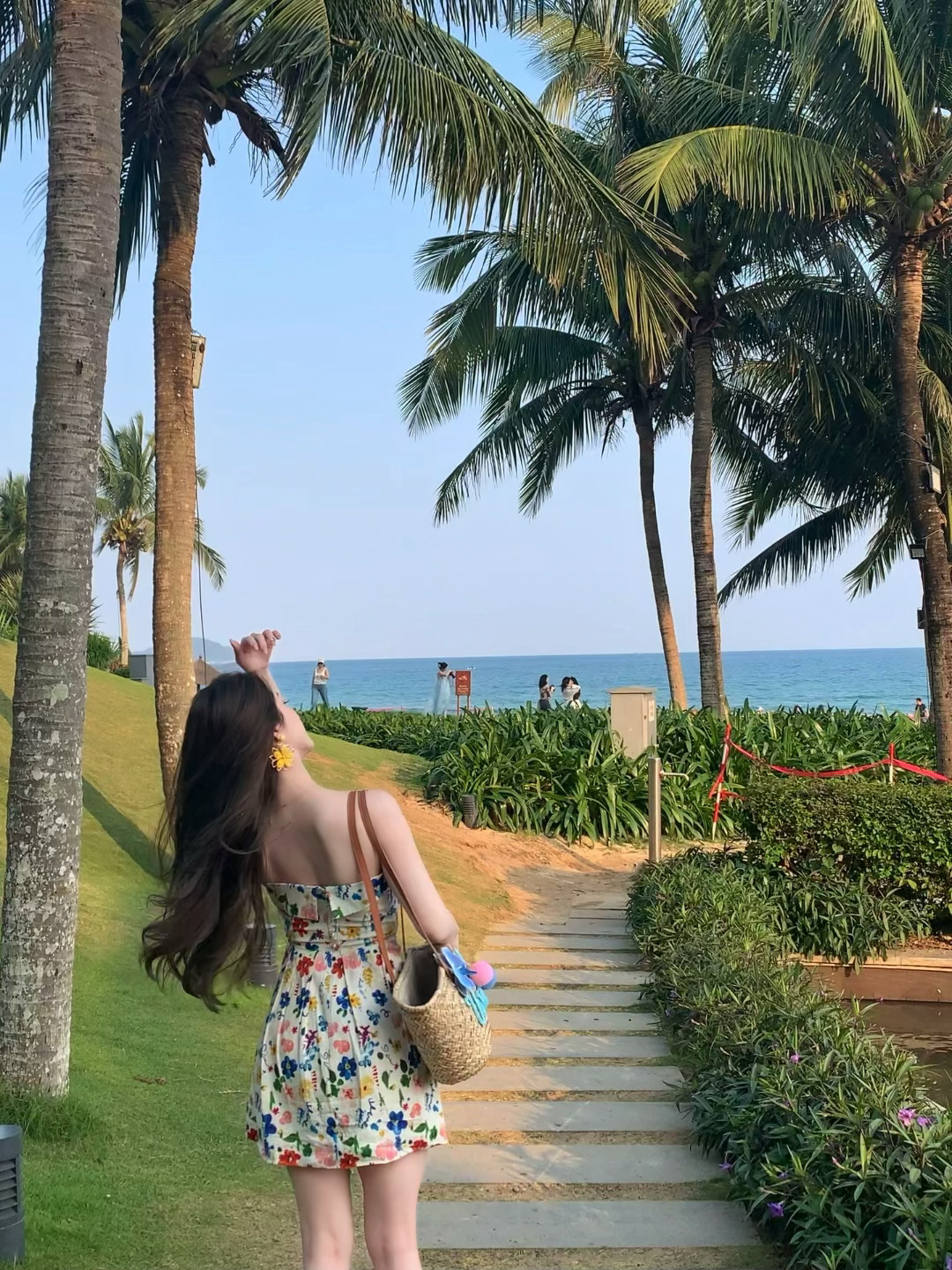 看海 散步 晒太阳 坐在海边发呆都是幸福感🌴 ​​​