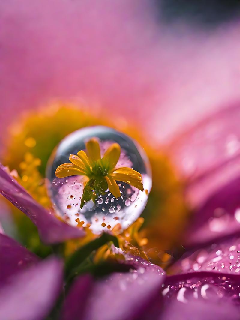 点滴甘露润心田，欲让水滴更丰盈。[捂脸]