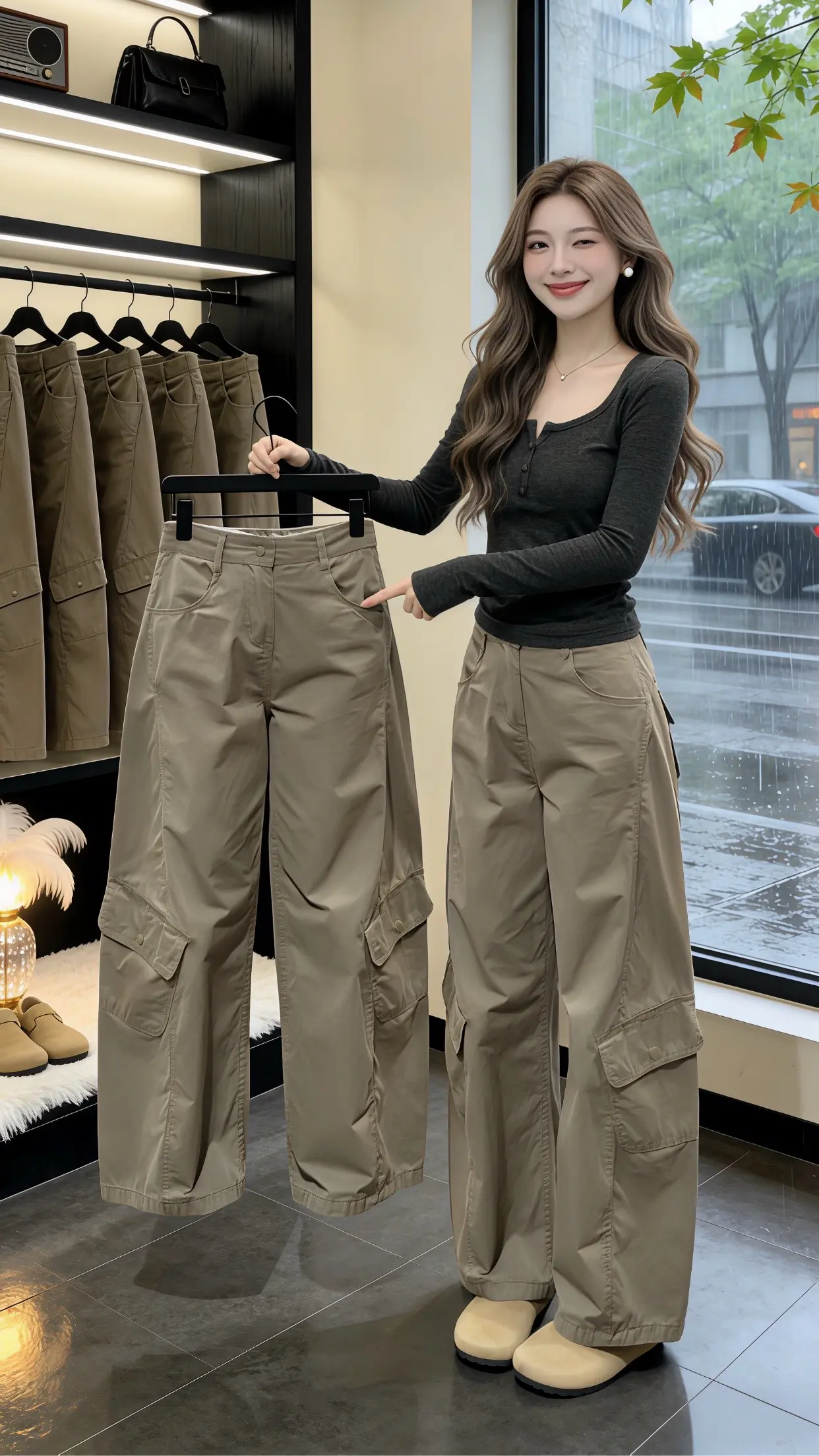 高颜值炸街女工装裤 穿出自己的风格 春款上新 一眼就爱上的神裤 好看的...