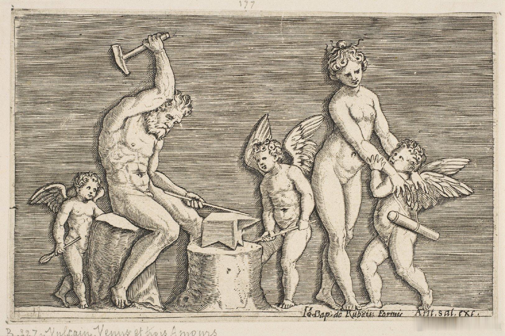 #大都会博物馆[超话]# 意大利版画家Marco Dente（1493–1527