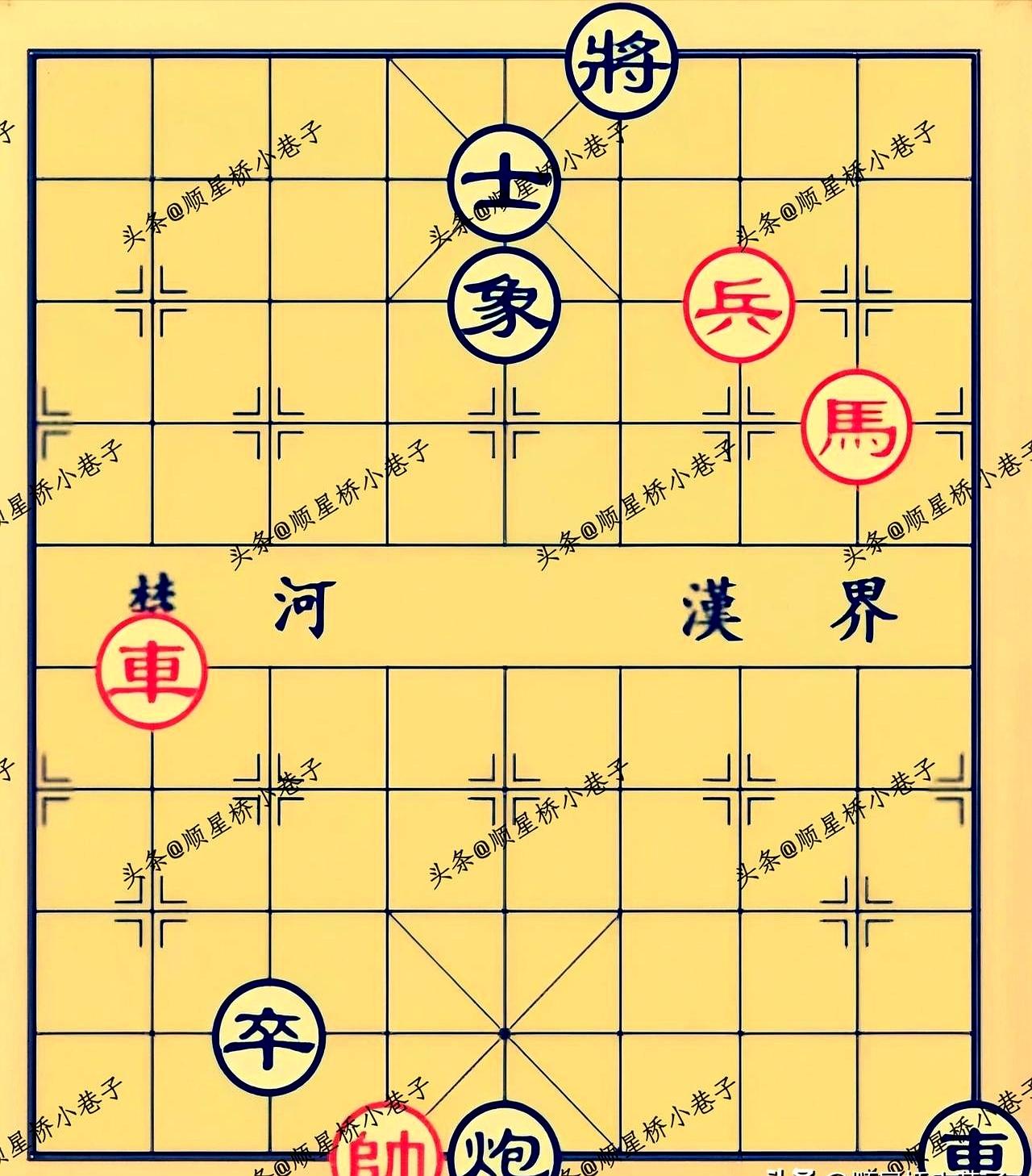 明明此局有陷阱，老大爷非说两步就能搞定！
 

我就看着老大爷在那儿指指点点，一