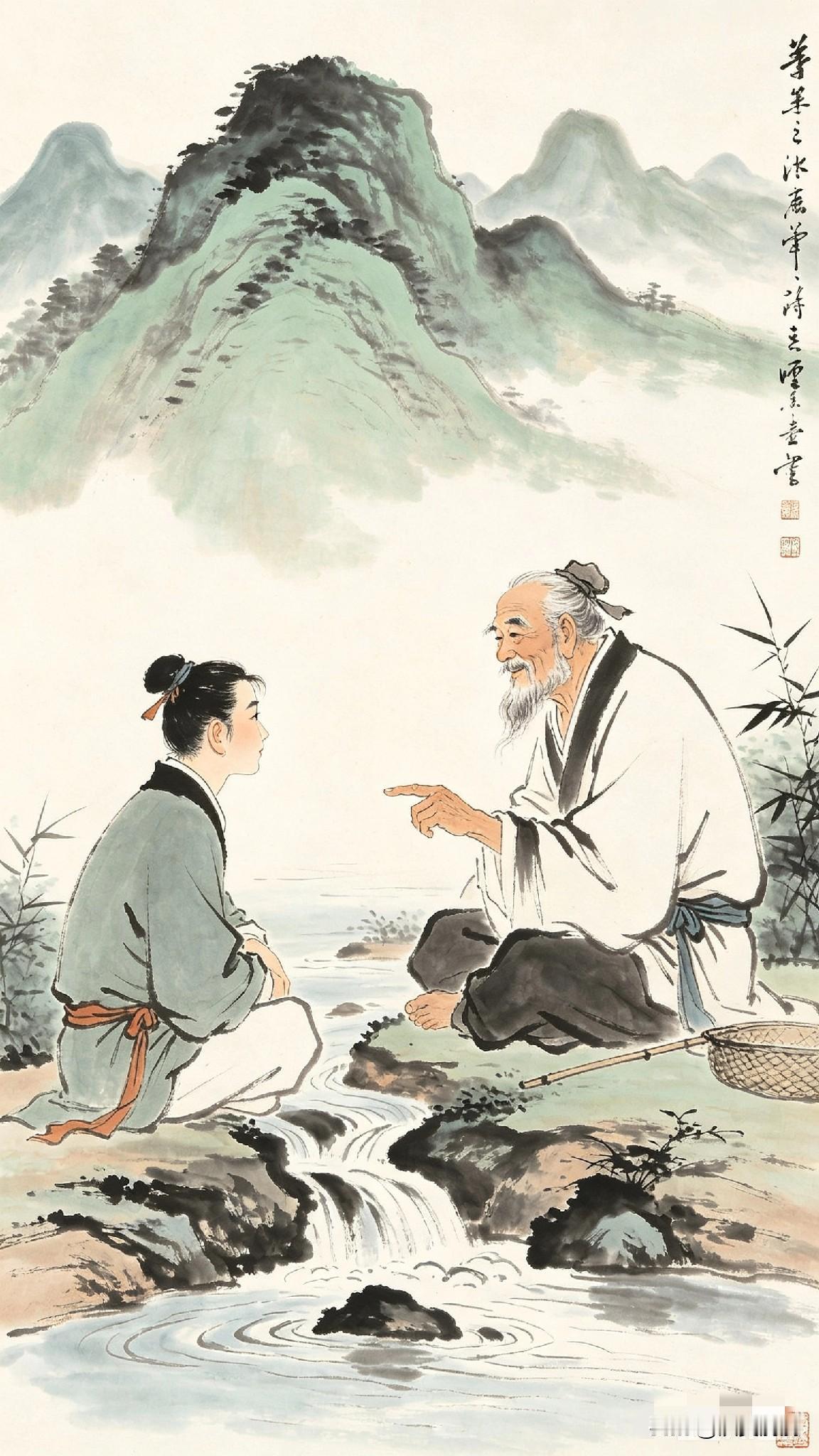《愚者抱薪救火，智者釜底抽薪，达者冷眼旁观，春看花，夏听蝉，秋扫叶，冬煮雪》
