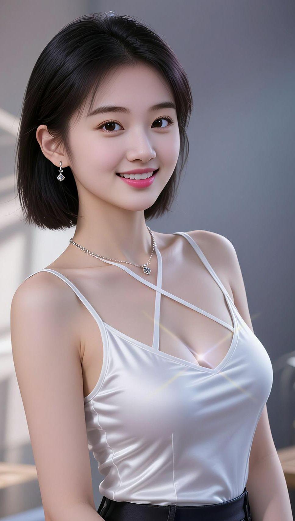 AI光影青春写真 抖音ai创作 原来我也可以这么美变装秀 分享时尚美女视频