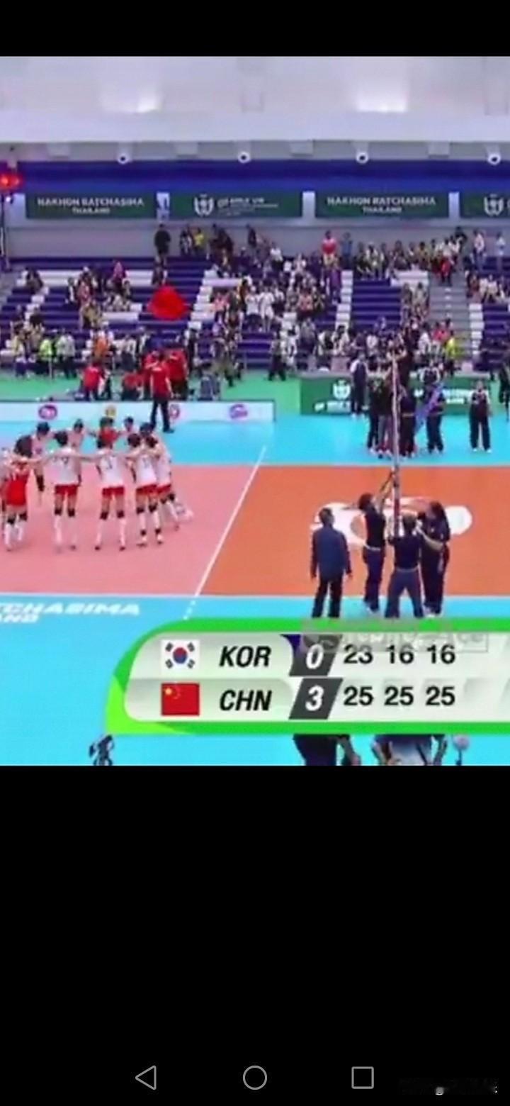 恭喜，中国U18女排横扫韩国夺冠！
在泰国举行的亚洲U18女排亚锦赛决赛刚刚结束