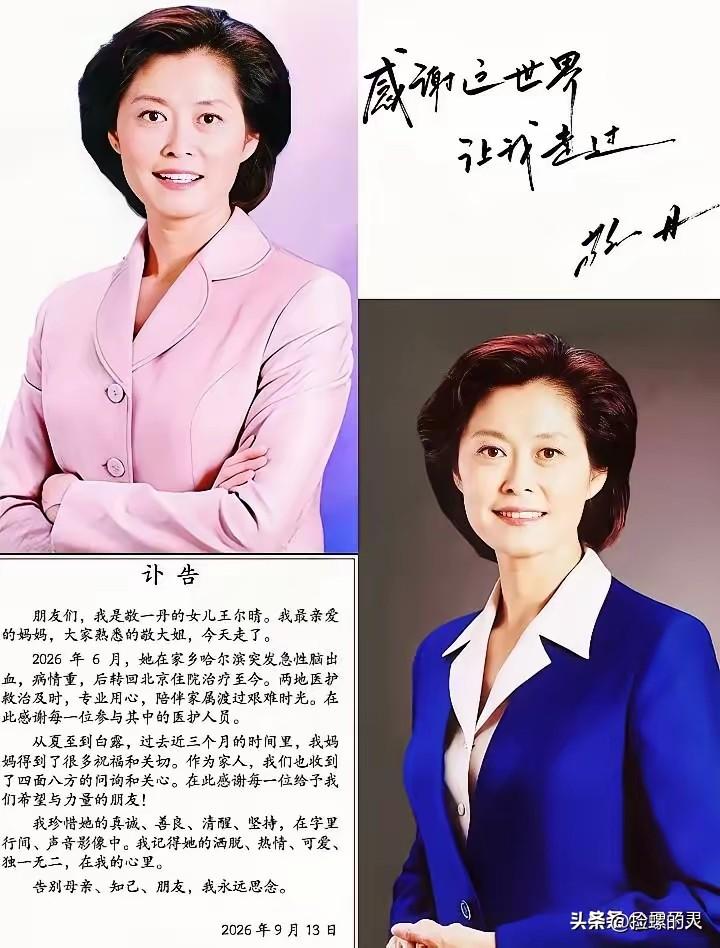 敬一丹的丈夫是亿万富豪，
但她最值钱的东西，从来都不是钱，丈夫王梓木，华泰保险创