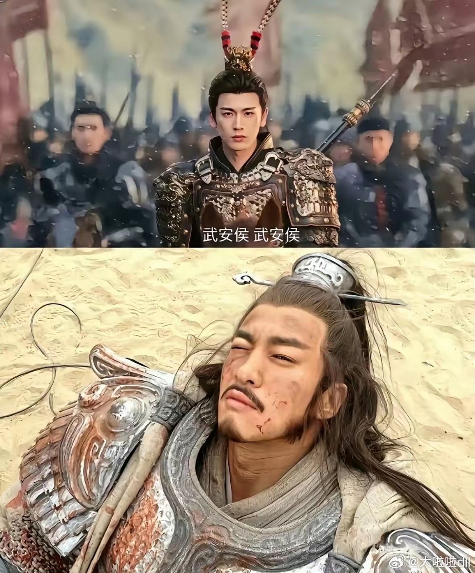 新剧《逐玉》里张凌赫演的将军，被群嘲成了“粉底液成精”。骑马像喝了假酒，妆面比女