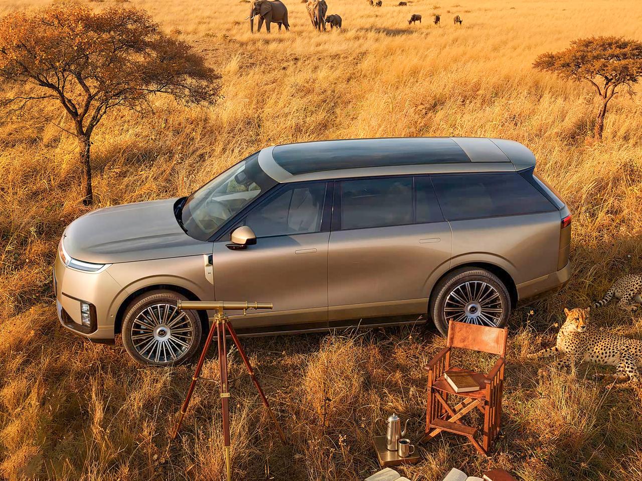 都有增程/纯电，都是5米2多的大六座旗舰，还未上市，预计35万级，小鹏GX和上汽