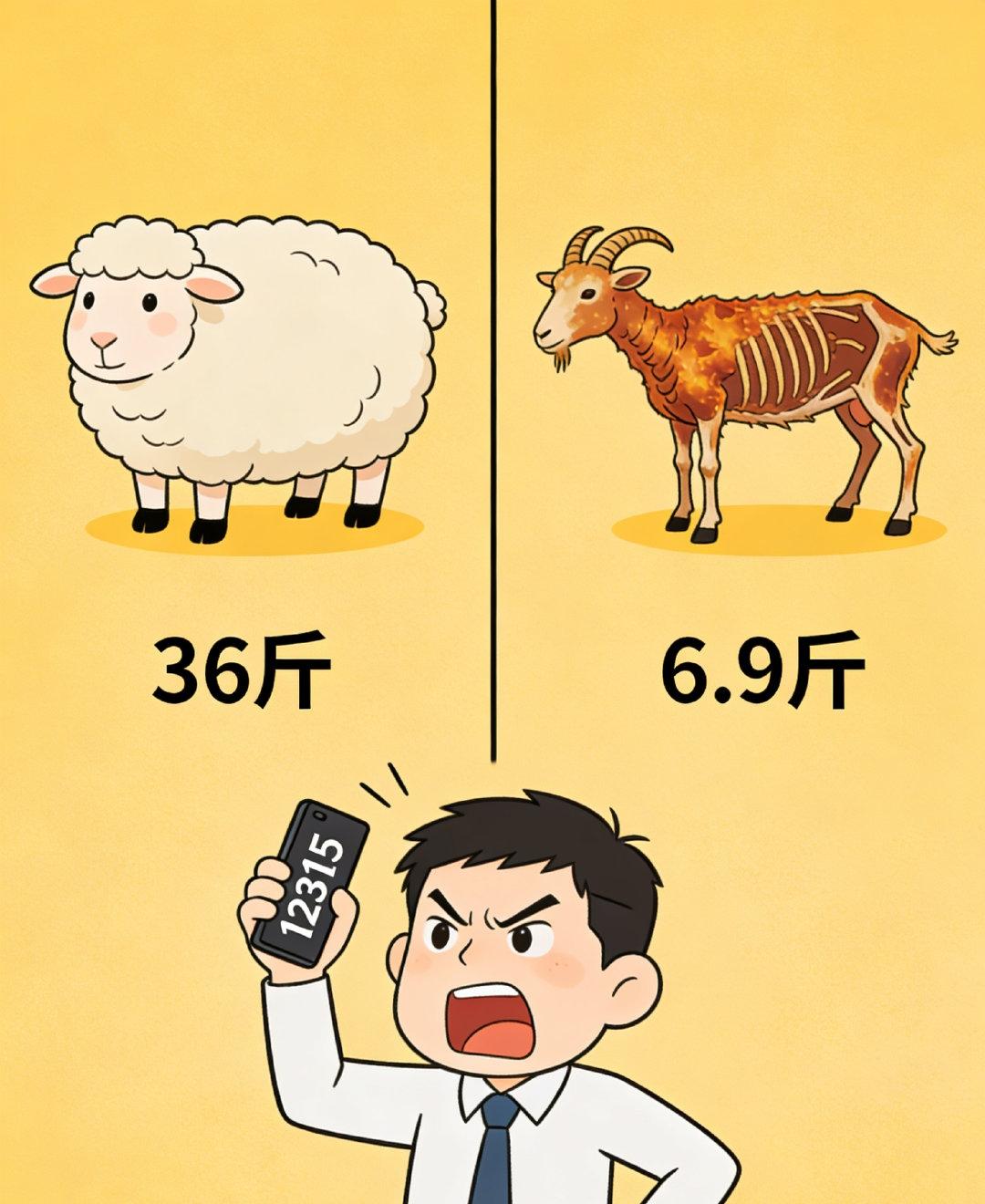 重庆的王女士一家原本计划着好好过个团圆年，提前在美团上订了家烤全羊店的套餐，花了