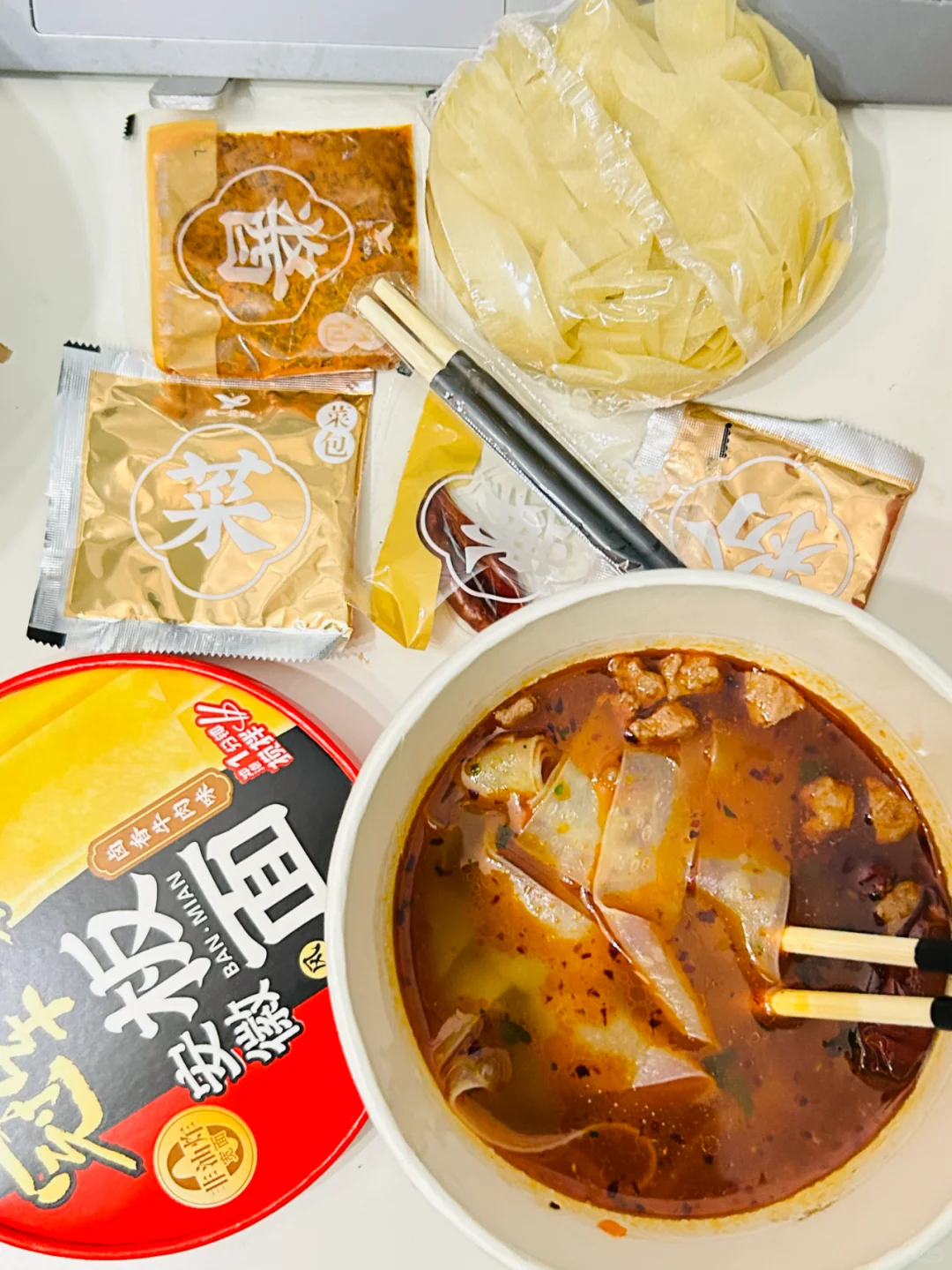 打工人即食板面，续命就靠它