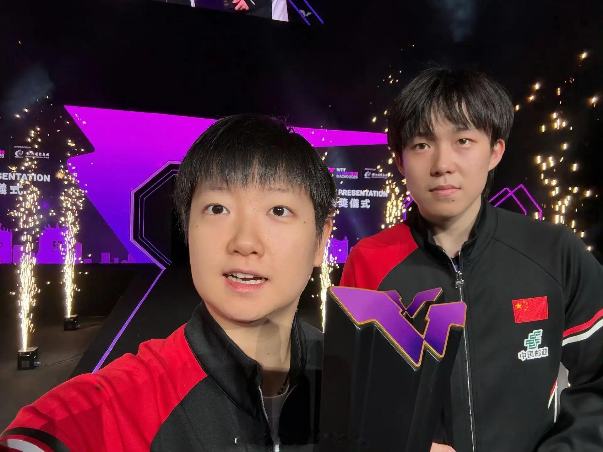 王楚钦孙颖莎获澳门世界杯参赛资格 国际乒联规定，最新一届世锦赛单打冠军自动获得澳