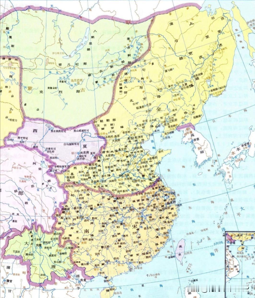 南宋，金。
核心脉络：南宋（1127-1279年）是北宋灭亡后赵构建立的偏安政权