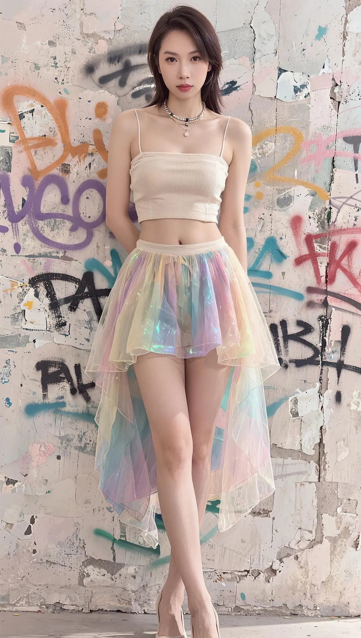 辣妹穿搭 粉色控 无法拒绝的夏日穿搭大赏 彩虹吊带裙搭配攻略 夏日穿搭