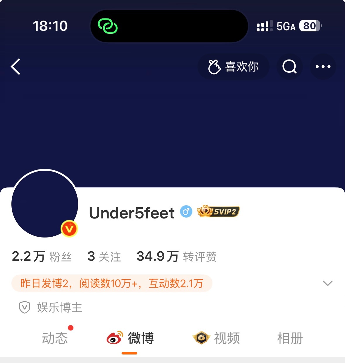 两次线下就红了 under5feet你到底是什么人…… ​​​