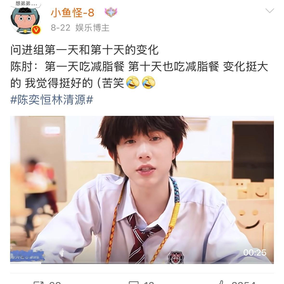 小瘦子纯一横第n次提及减肥 ​​​