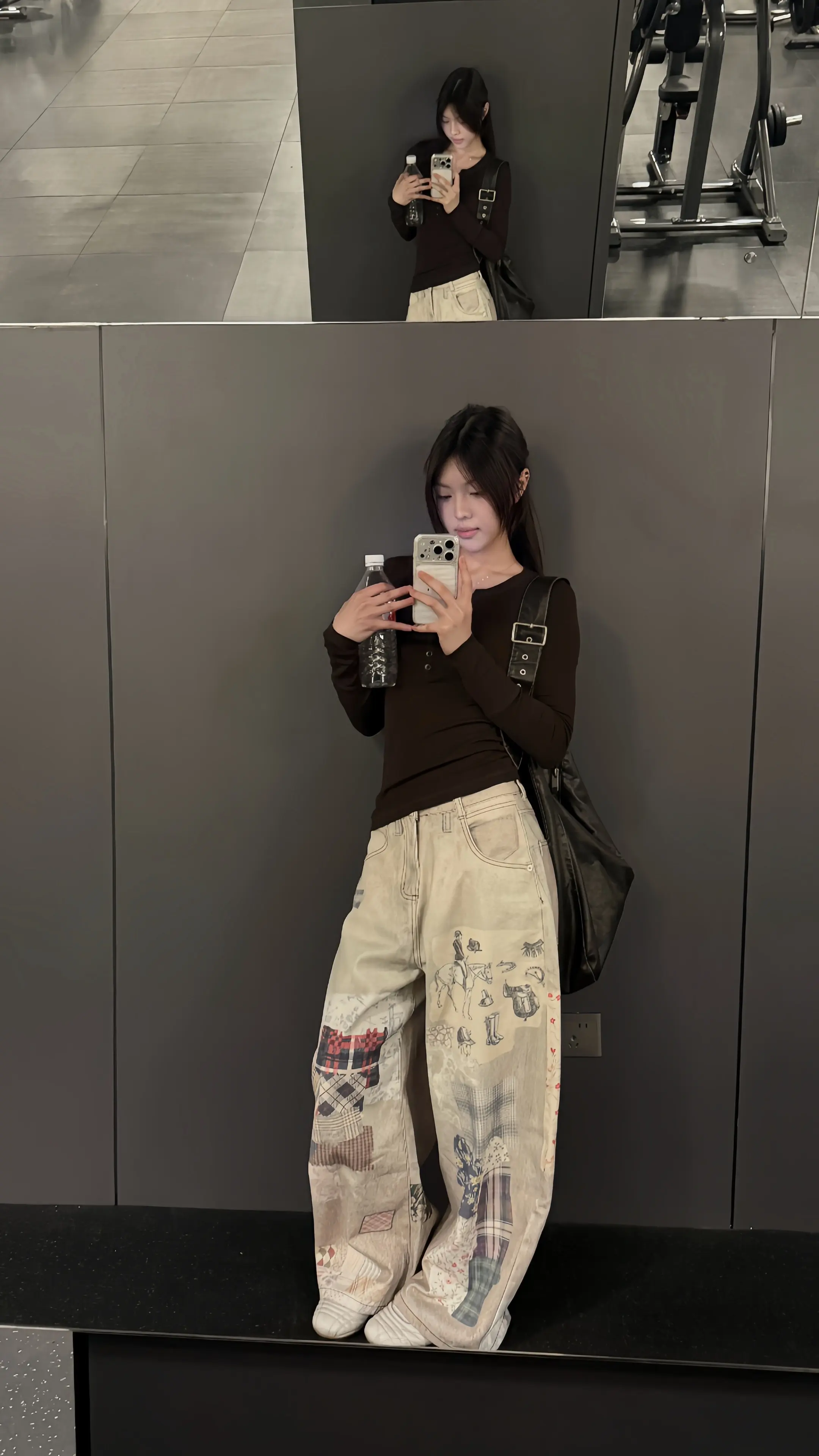 爬坡加上足弓鞋垫 你就走吧 瘦了以后腿也直了