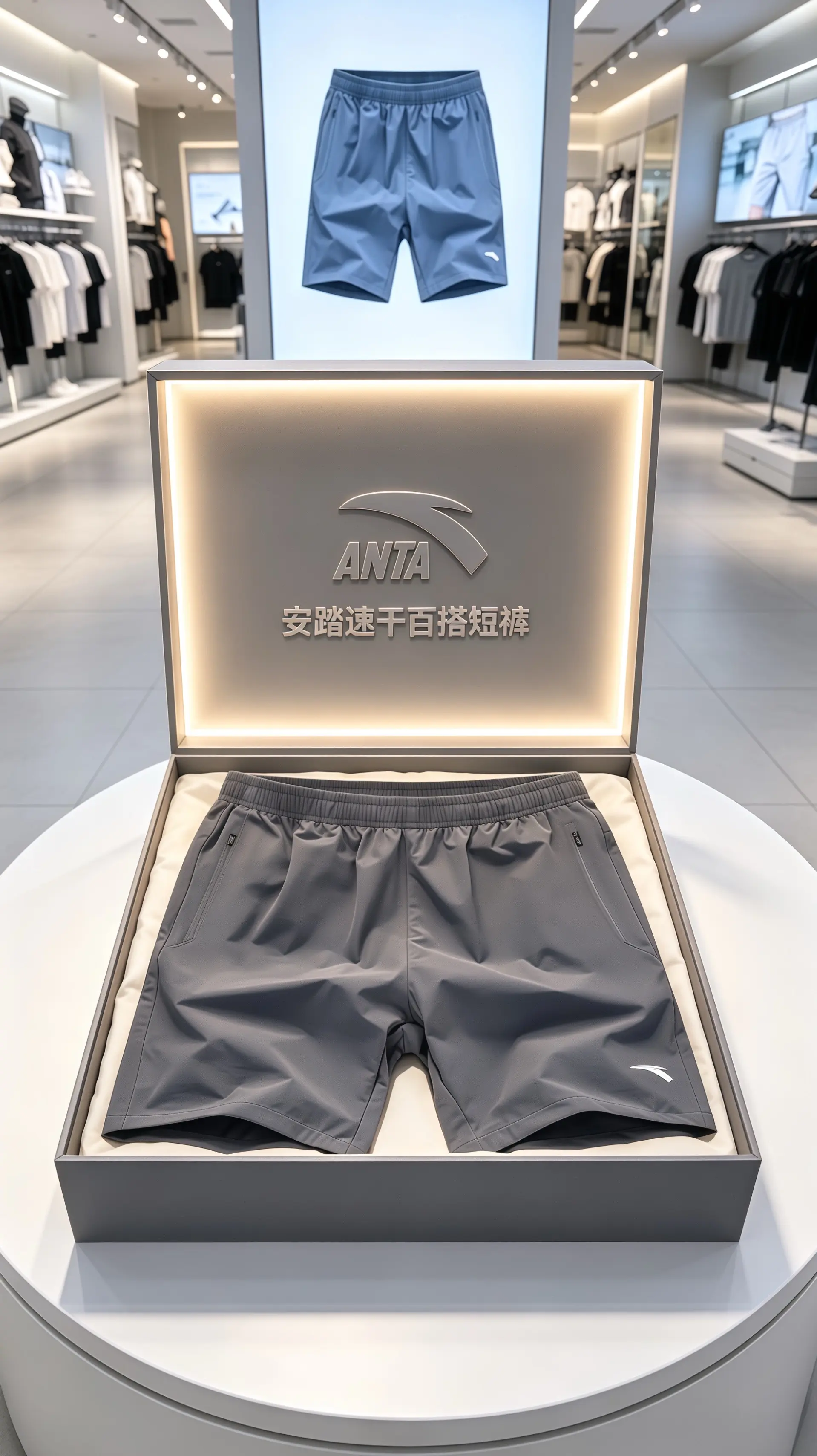 安踏男士速干短裤，夏天穿太爽了😎✨ 品牌正品有保障，品质完全在线 ✨...