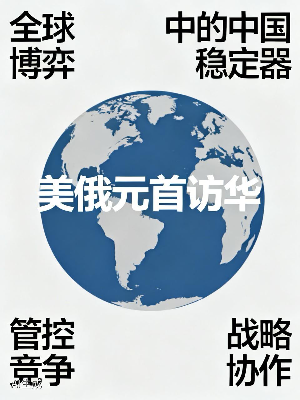 短短数天，美俄元首先后到访中国，这场密集的高层外交，绝非偶然，直接彰显出中国已是
