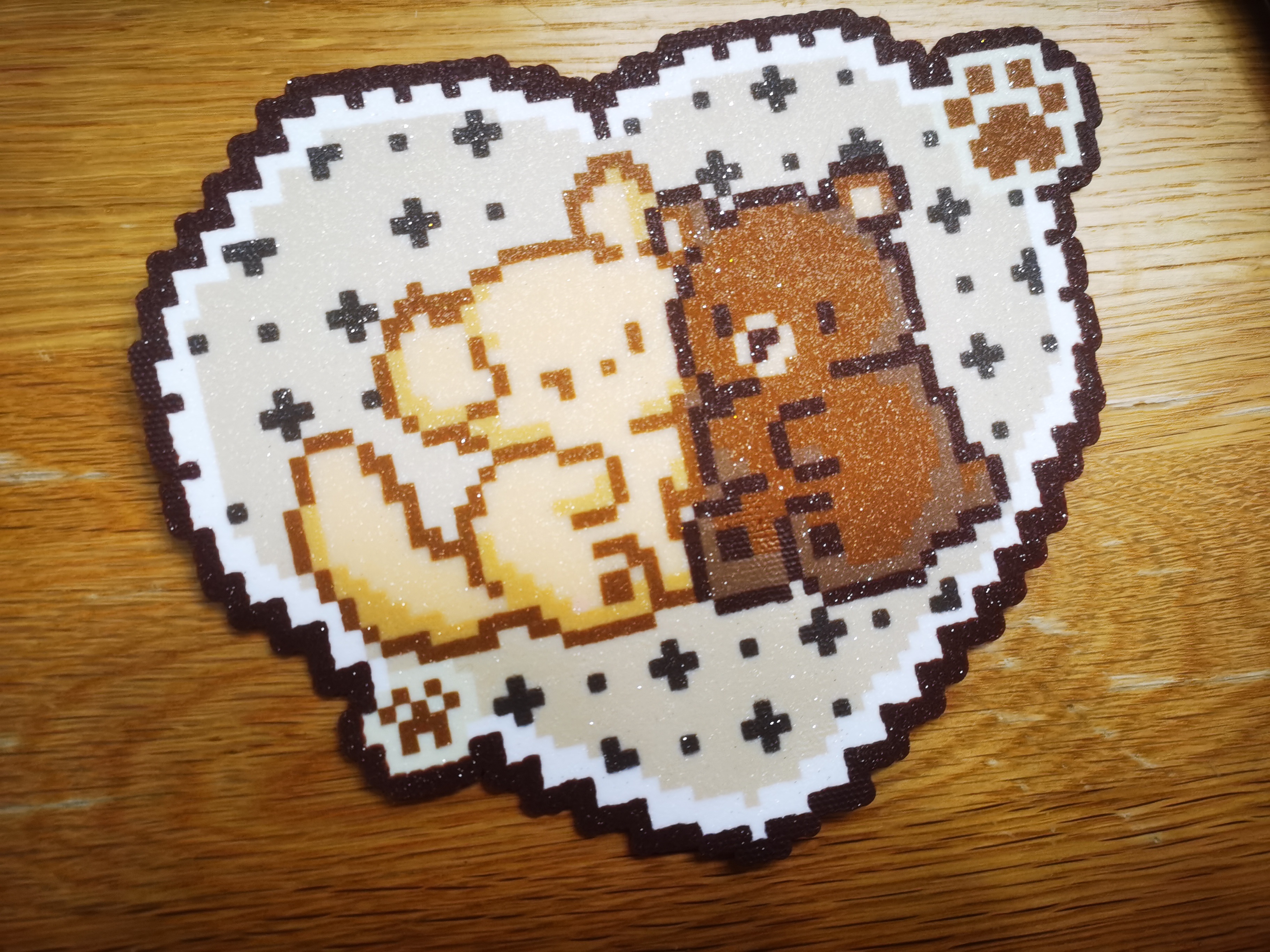 今天没拼雷朋今天来个可爱🐻🐕 